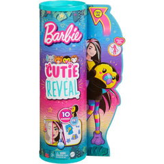 Barbie Cutie Reveal Toucan Jungle Series Plush Doll