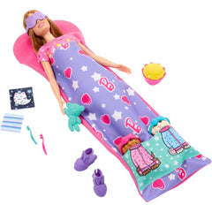 Barbie Slumber Party Playset with Puppies