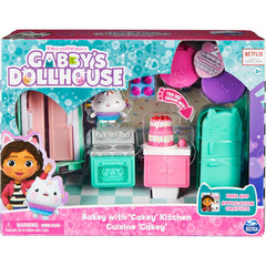 Gabby’s Dollhouse Bakey with Cakey Kitchen Playset