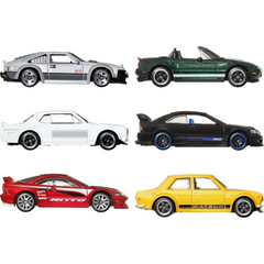 Hot Wheels Japanese Vehicles Silver Series 6 Pack