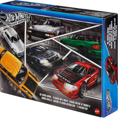 Hot Wheels Japanese Vehicles Silver Series 6 Pack