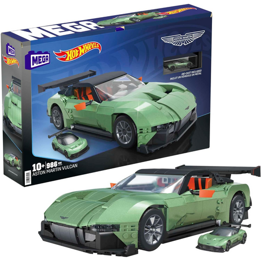 Hot Wheels Mega Aston Martin Vulcan Car