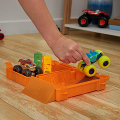 Hot Wheels Monster Trucks Motosaurus Fuel and Go Playset