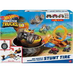 Hot Wheels Monster Trucks Stunt Tire Playset