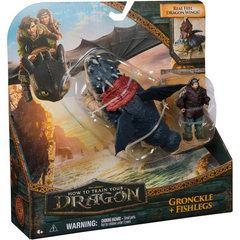 How to Train Your Dragon Gronckle and Fishlegs Set