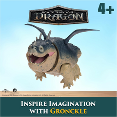 How to Train Your Dragon Gronckle Dragon Figure