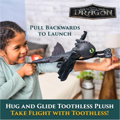 How to Train Your Dragon Hug and Glide Toothless Figure