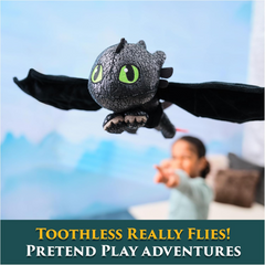 How to Train Your Dragon Hug and Glide Toothless Figure