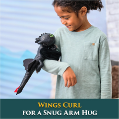 How to Train Your Dragon Hug and Glide Toothless Figure