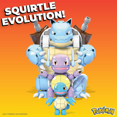 Mega Construx Pokémon Squirtle Evolution Building Set