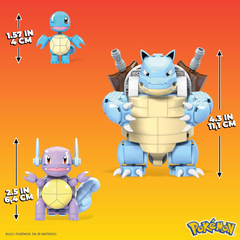 Mega Construx Pokémon Squirtle Evolution Building Set