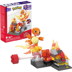 Mega Pokémon Charmander Fire Type Spin Building Set