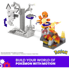 Mega Pokémon Charmander Fire Type Spin Building Set