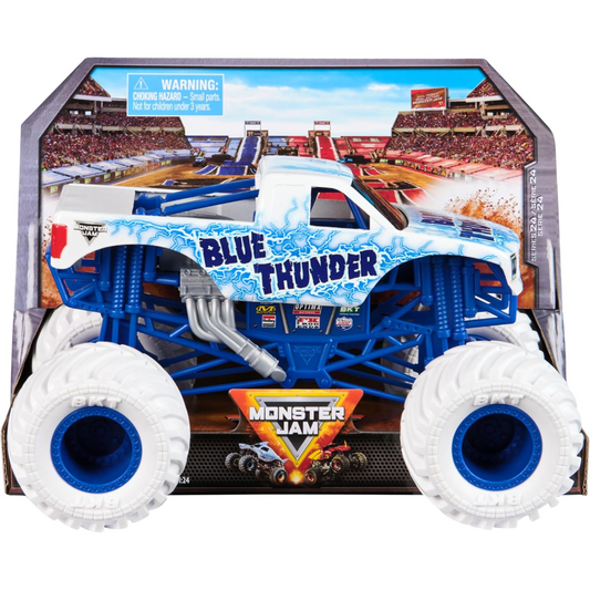 Monster Jam Blue Thunder Monster Truck Die-Cast 1:24 Scale