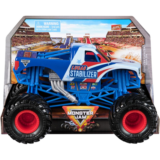Monster Jam Lucas Stabilizer Monster Truck Die-Cast 1:24 Scale