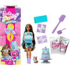 Barbie JFG72 Blue PARTY UNBOXED Pet Birthday Series (JFG68)