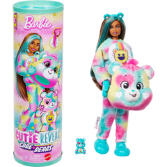 Barbie Cutie Reveal Care Bears JFV62 GOOD VIBES BEAR Series 2 (JFV59)
