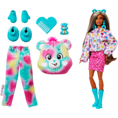 Barbie Cutie Reveal Care Bears JFV62 GOOD VIBES BEAR Series 2 (JFV59)
