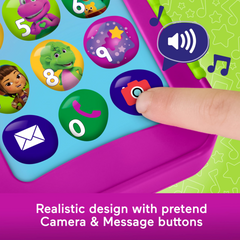 Barneys World JGT55 HEY BARNEY PHONE Multilanguage