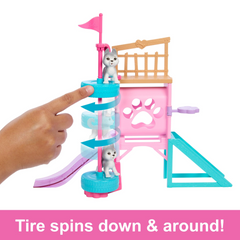Barbie and Stacie to the Rescue HRM10 PUPPY PLAYGROUND Playset