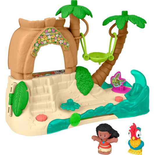 Fisher-Price Disney Princess Moana Adventure Village Little People Playset