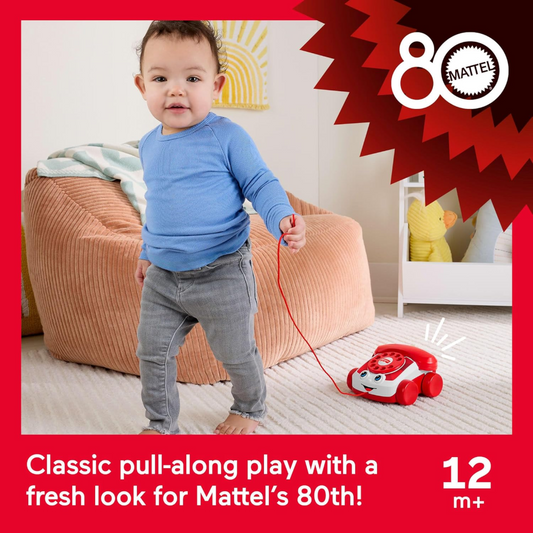 Fisher-Price Red Chatter Telephone 80th Anniversary Edition