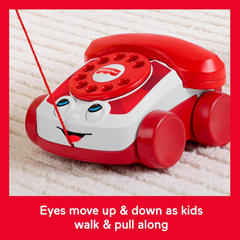 Fisher-Price Red Chatter Telephone 80th Anniversary Edition