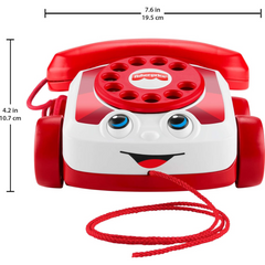 Fisher-Price Red Chatter Telephone 80th Anniversary Edition