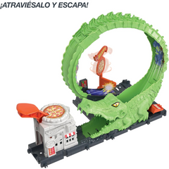 Hot Wheels City Gator Loop Attack Track Set