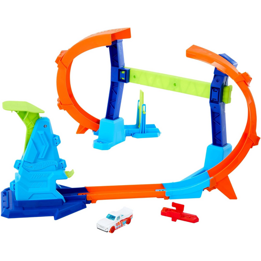 Hot Wheels Corkscrew Jump Champion Playset