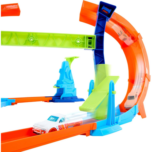 Hot Wheels Corkscrew Jump Champion Playset