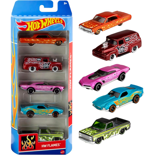 Hot Wheels Random 5-Pack Die-Cast Cars