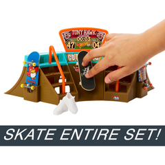 Hot Wheels Skate Stadium Skatepark Tony Hawk Playset