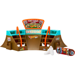 Hot Wheels Skate Stadium Skatepark Tony Hawk Playset