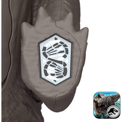 Jurassic World Rebirth Wild Roar Nasutoceratops Dinosaur Figure