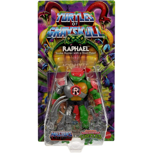 Masters of the Universe Origins Turtles of Grayskull Raphael Figure