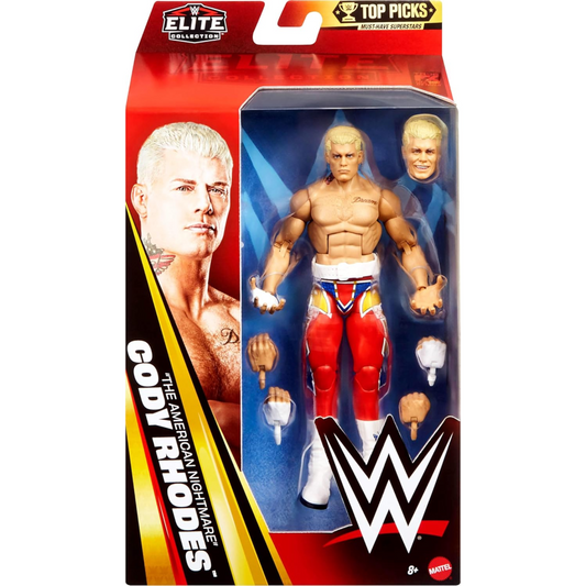 WWE Elite Collection Cody Rhodes Top Picks Action Figure