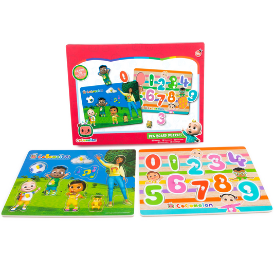 Cocomelon Peg Board Puzzles