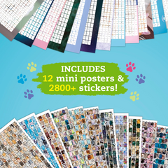 Klutz Press Sticker Photo Mosaic Cats & Kittens Book