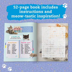 Klutz Press Sticker Photo Mosaic Cats & Kittens Book