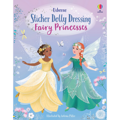 Usborne 953658 FAIRY PRINCESSES Sticker Dolly Dressing Book