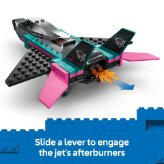 Lego City 60489 Jet vs Car