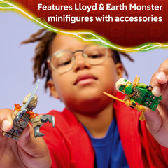 Lego Ninjago 71850 Lloyd vs Earth Monster Spinner
