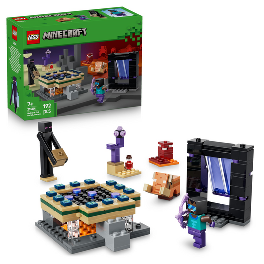Lego Minecraft 21584 Nether & End Portal Journey