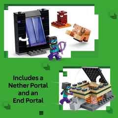 Lego Minecraft 21584 Nether & End Portal Journey