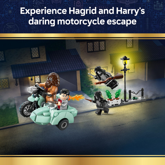 Lego Harry Potter 76459 Hagrid & Harry's Privet Drive Escape