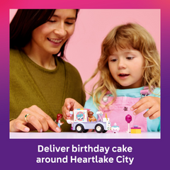 Lego Friends 42675 Unicorn Cake Delivery Car