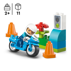 LEGO Duplo 10471 Blue Police Motorcycle