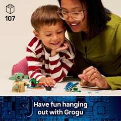 Lego Star Wars 75443 Grogu's Homestead