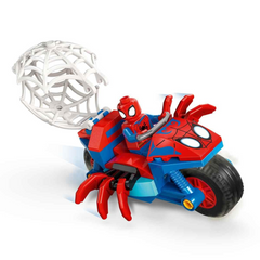 Lego Marvel 11206 Spider on his Motorcycle vs. Rhino